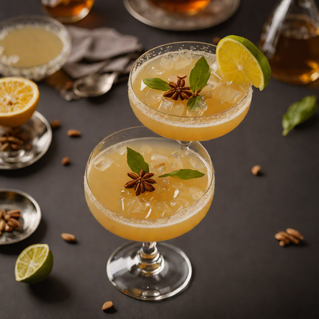 Cardamom-Honey Whiskey Sour
