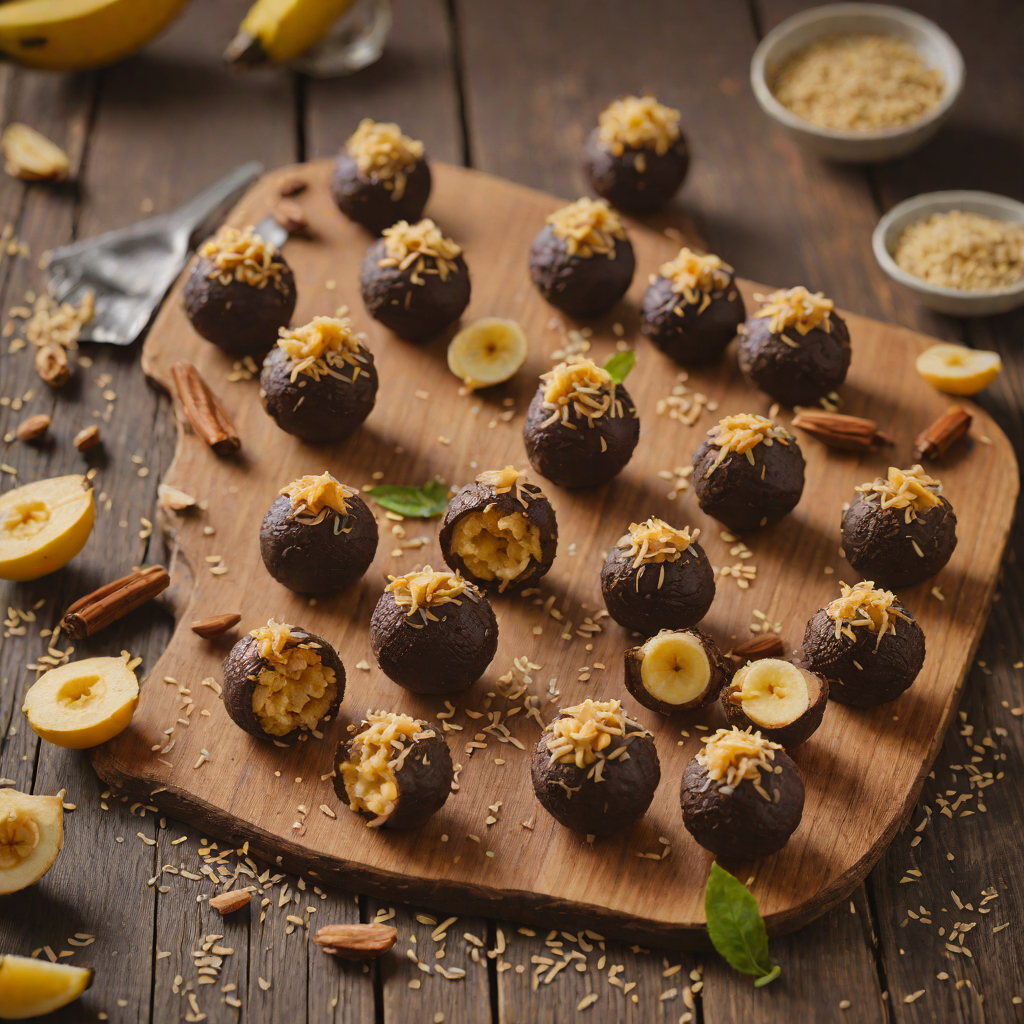 Caramelized Banana Brigadeiro Truffles