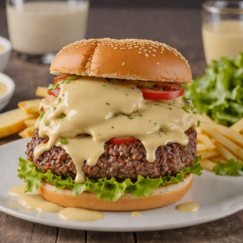 Quick MOOYAH-Style Smash Burger with Garlic Aioli