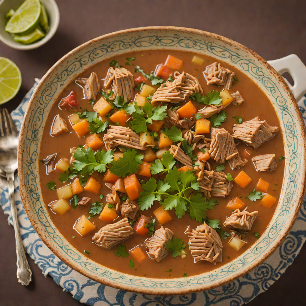 Slow-Simmered Guatemalan Kak’ik Turkey Stew