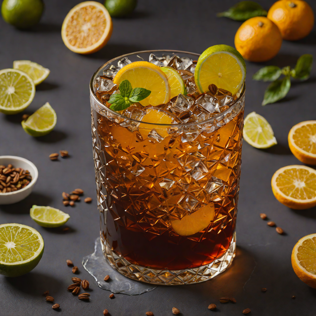 Citrus-Infused Cold Brew Coffee with Cardamom