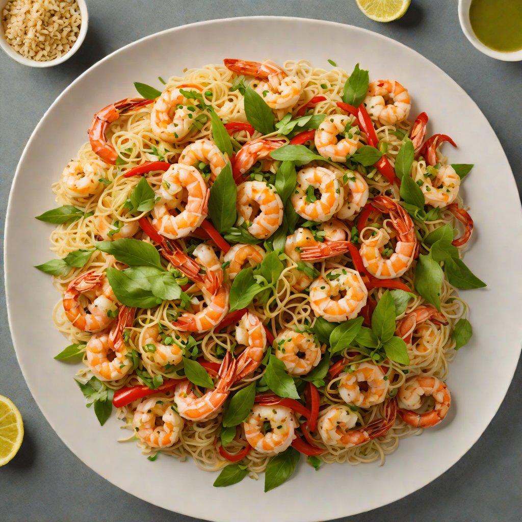 Ginger-Lemongrass Shrimp Stir Fry