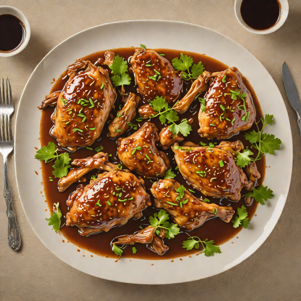 Slow-Simmered Chicken Adobo with Tangy Vinegar and Soy Sauce