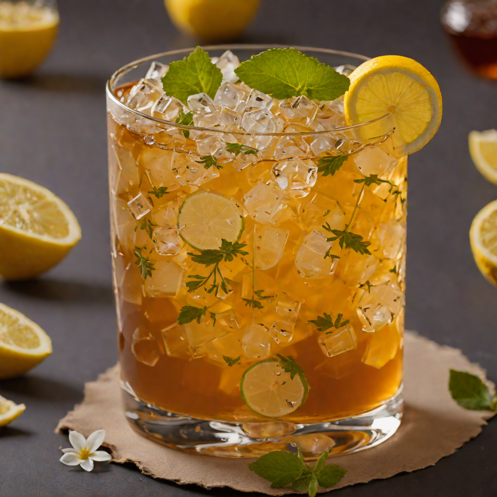 Honey-Lemon Jasmine Iced Tea