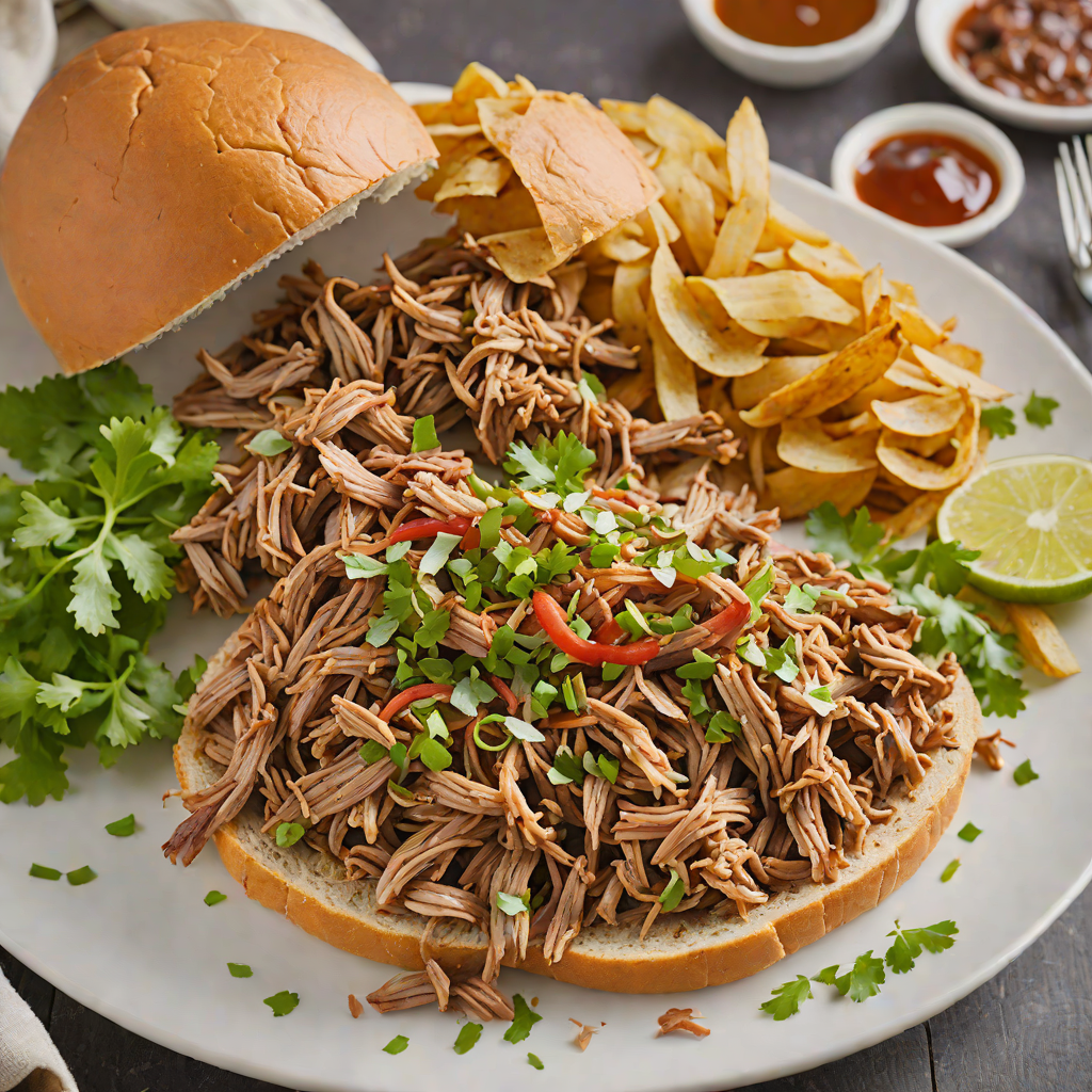 Slow Cooker Primal 'Cue Pulled Pork