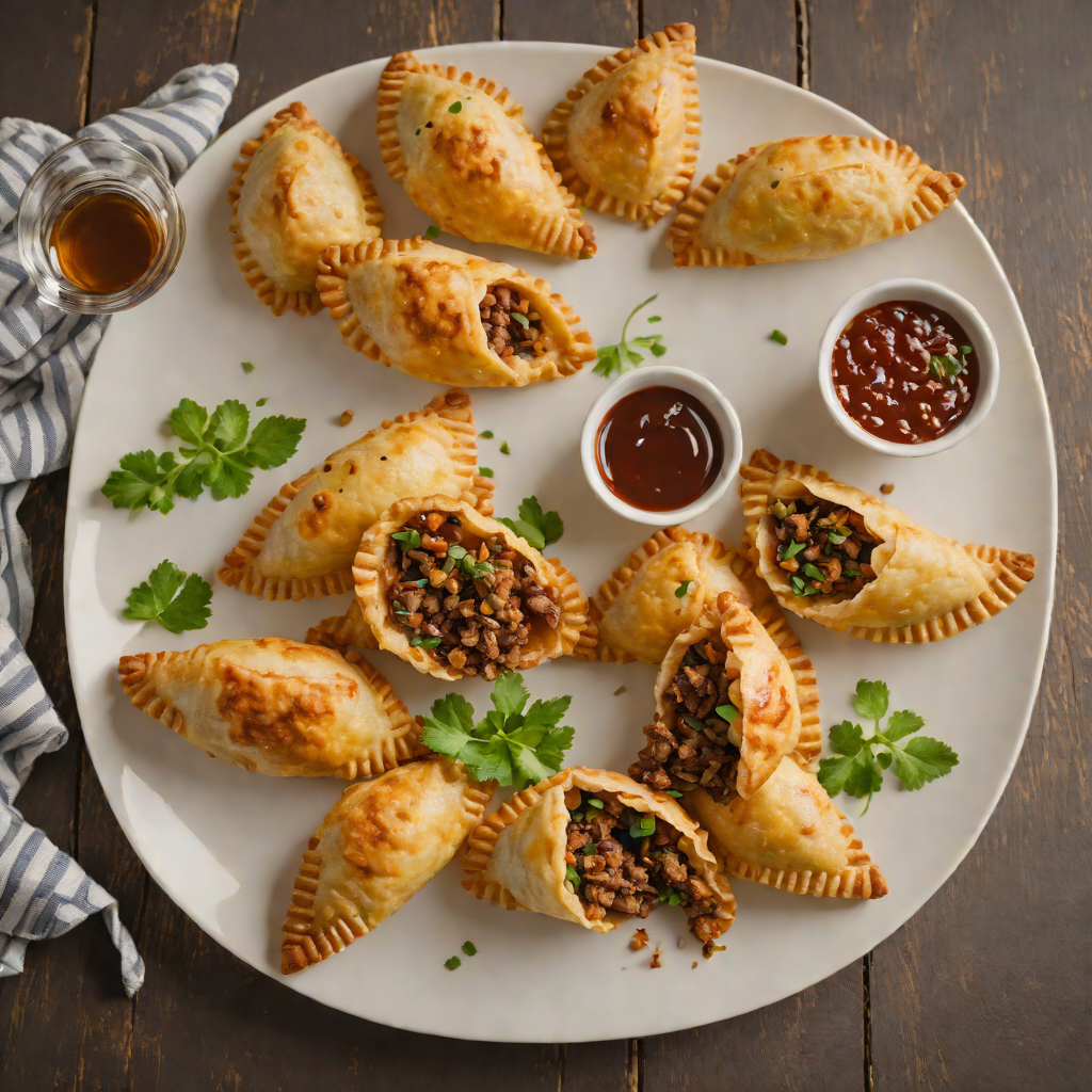 Charred Beef Empanadas with Spiced Potato Filling