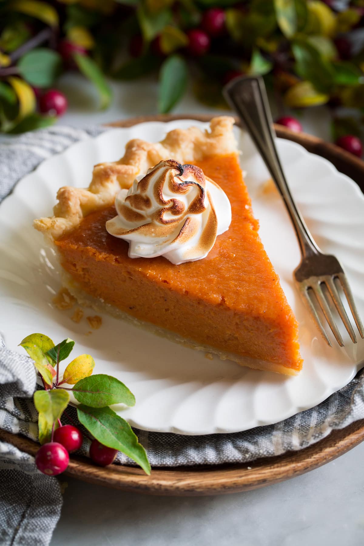 Velvety Sweet Potato Pie with Almond Crust