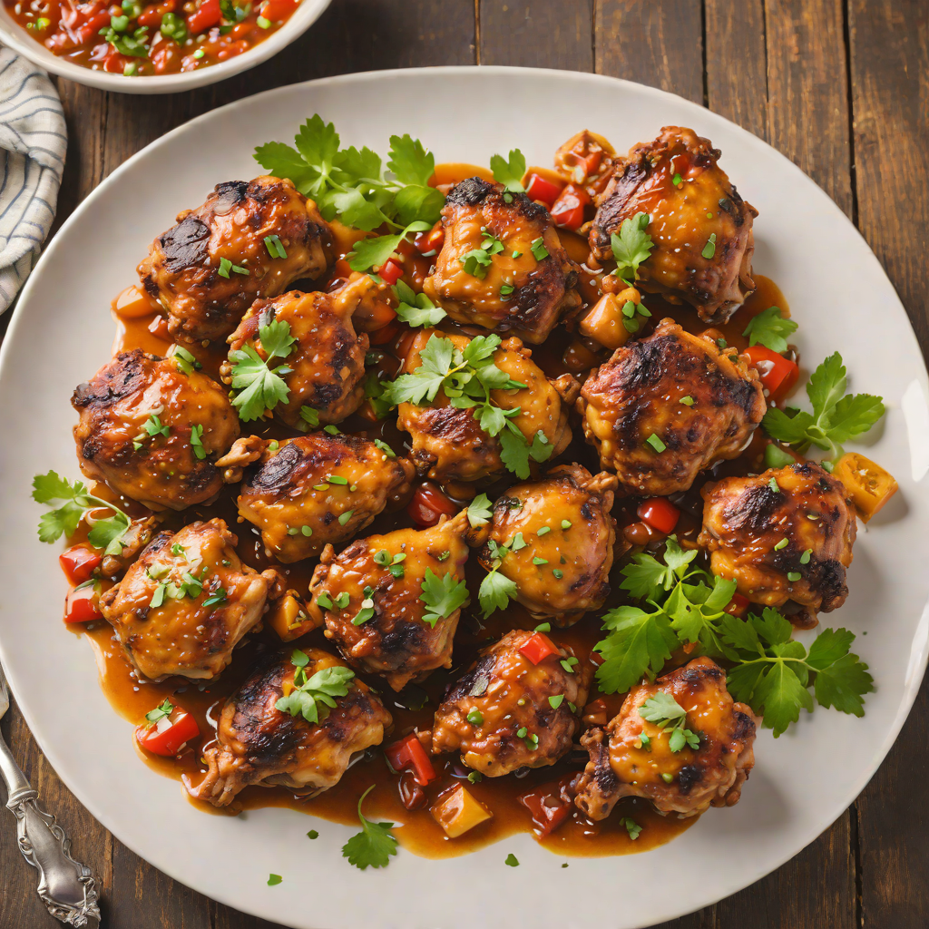 Quick Sautéed Ethiopian Berbere Chicken Thighs