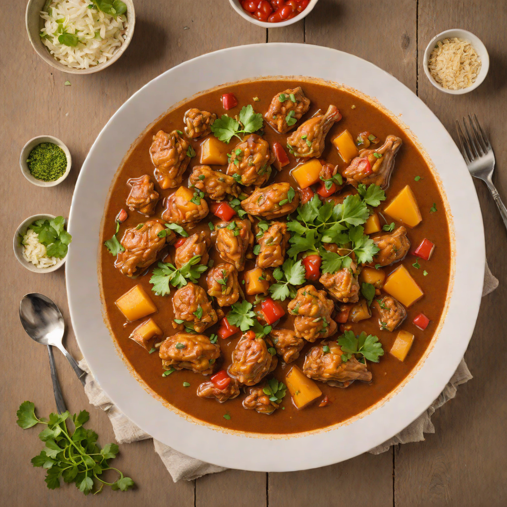 Slow-Cooked Spicy Doro Wat Ethiopian Chicken Stew