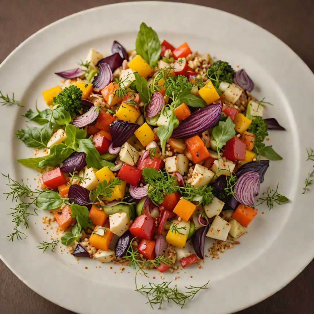 Savannah-Inspired Roasted Sand Dune Vegetable Medley