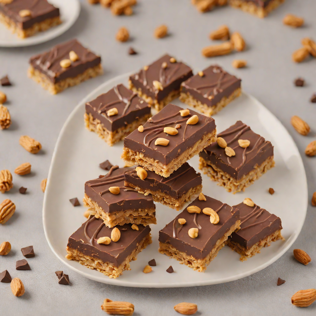 No-Bake Chocolate Peanut Butter Bars for Kids