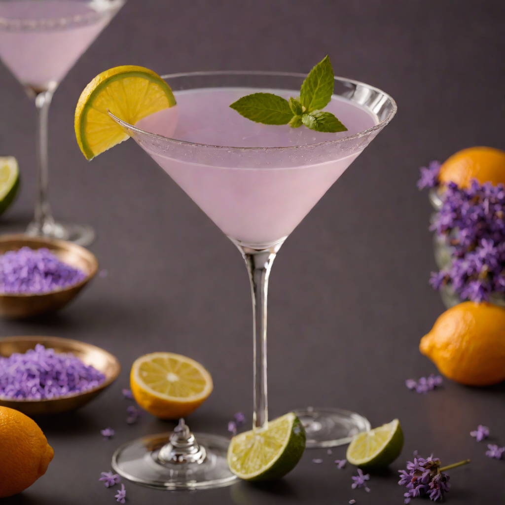 Wicked Lavender Citrus Martini
