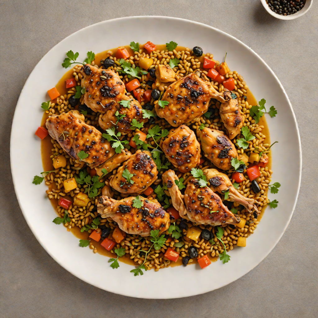 Pan-Seared Ethiopian Chicken with Fenugreek and Black Cardamom