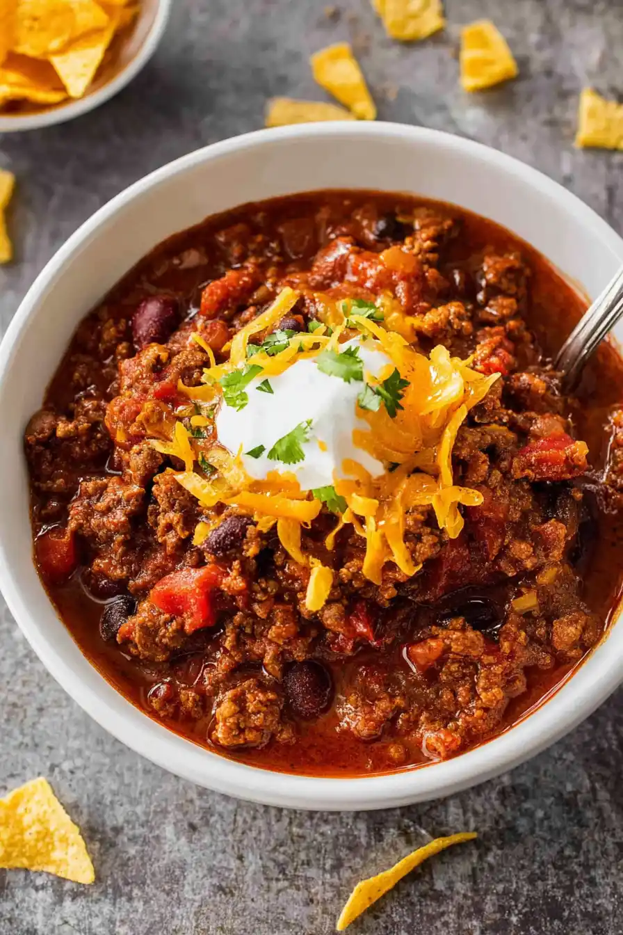 Brown's Hearty Beef Chili