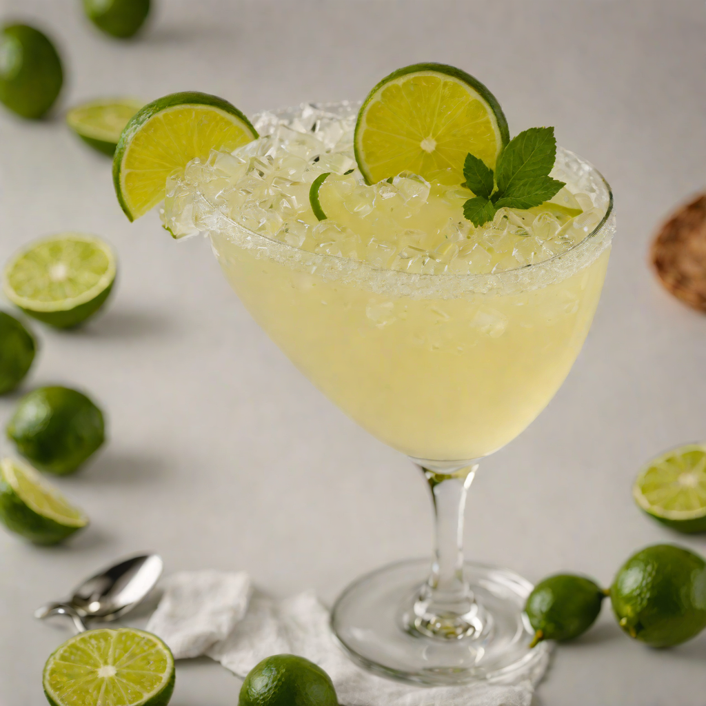 Shaken Caribbean Rum Daiquiri with Fresh Lime