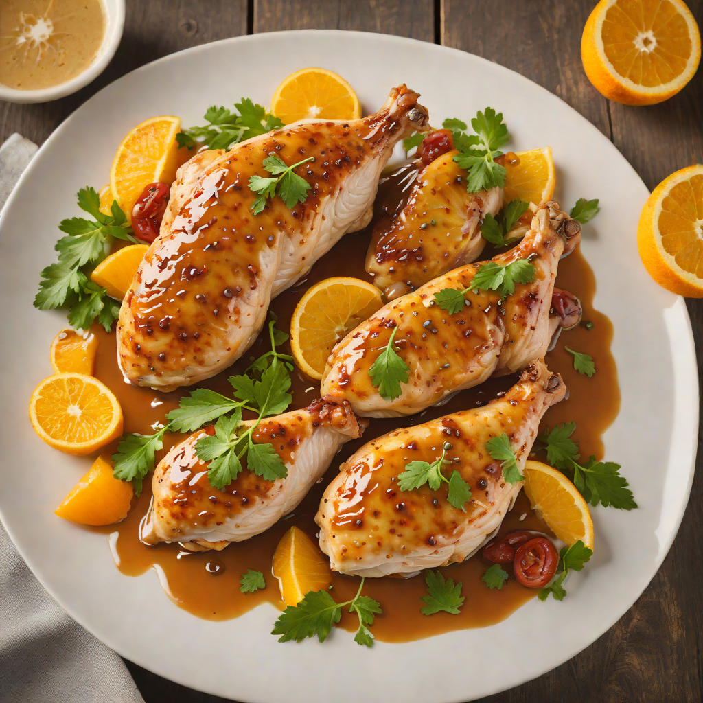 Pan-Seared Chicken with Tangy Orange Glaze