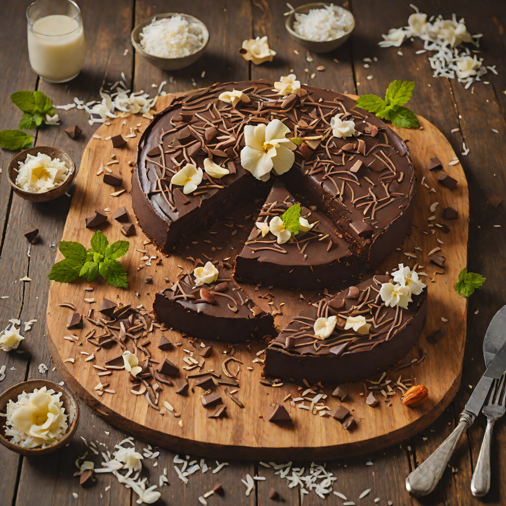 Chocolate and Coconut Flourless Torte