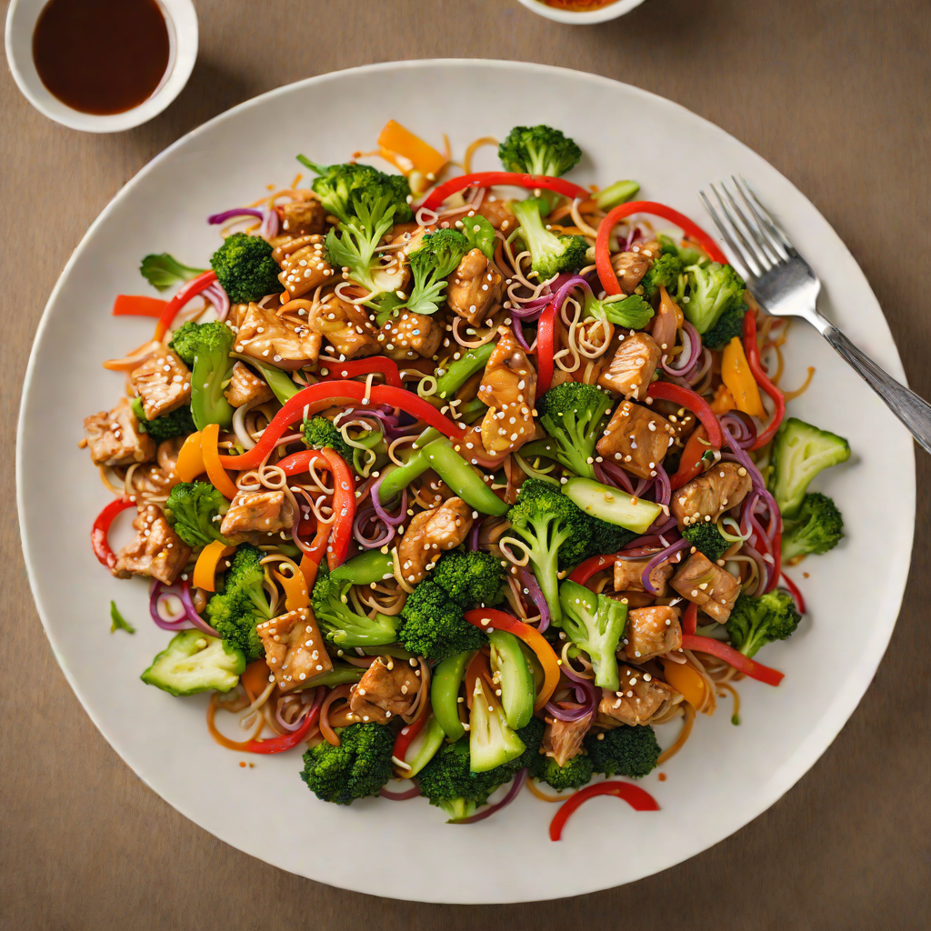 Hidden Vegetable Stir-Fry with Ginger Soy Glaze