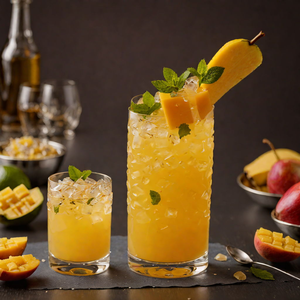 Caribbean Mango Rum Cooler