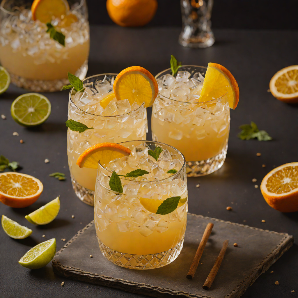 Citrus-Spiced Whiskey Sour Shake