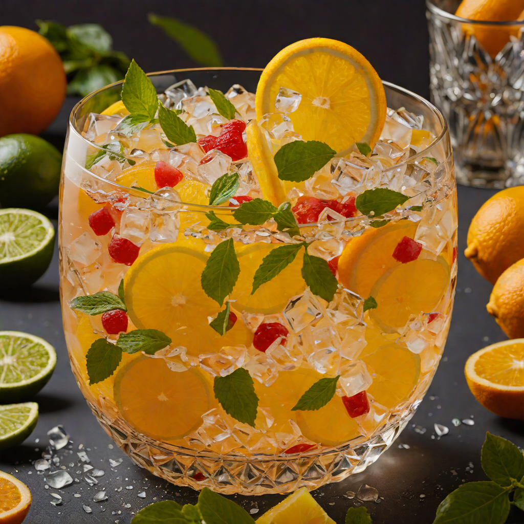 Citrus Fruit Bowl Jungle Punch
