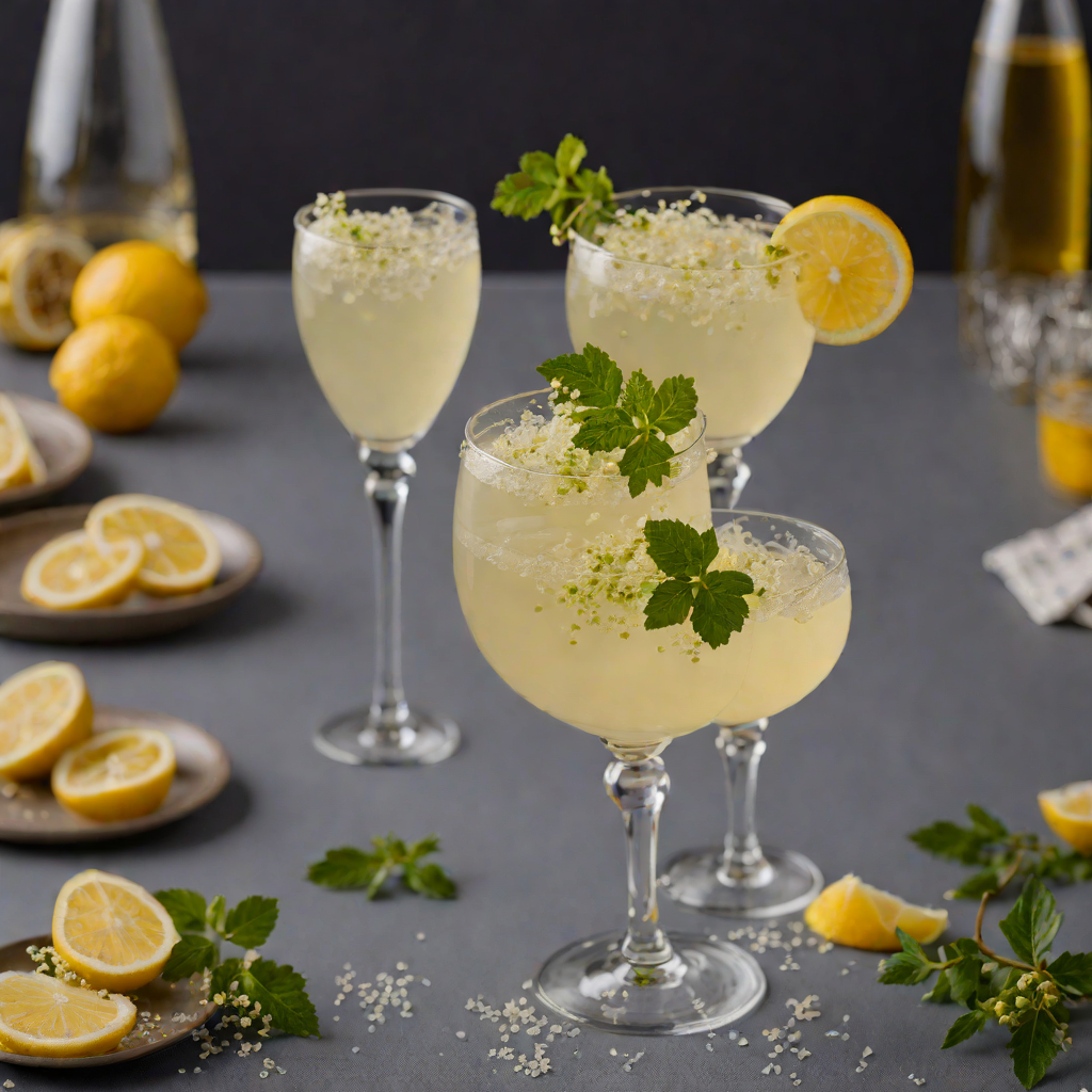 Fizzy Elderflower French 75