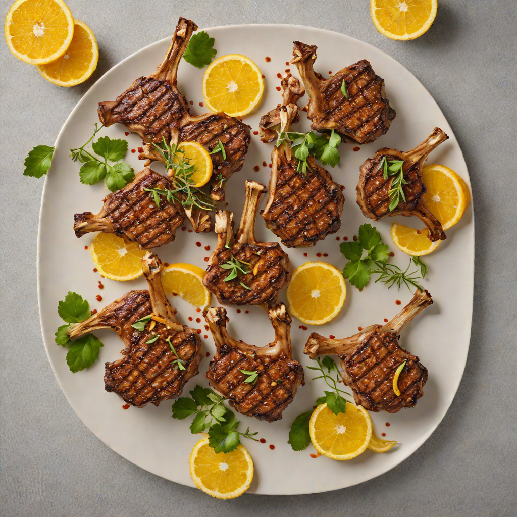 Citrus-Cumin Grilled Lamb Chops