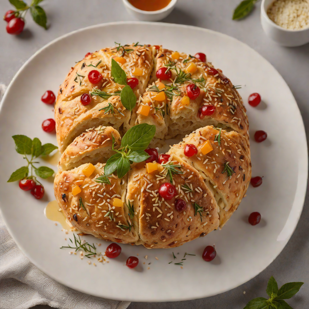 Veggie-Packed Damper Bread with Quandong and Sea Salt