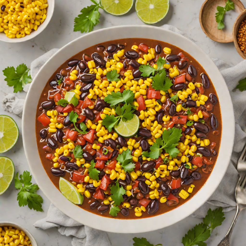 Cumin-Spiced Black Bean and Corn Chili