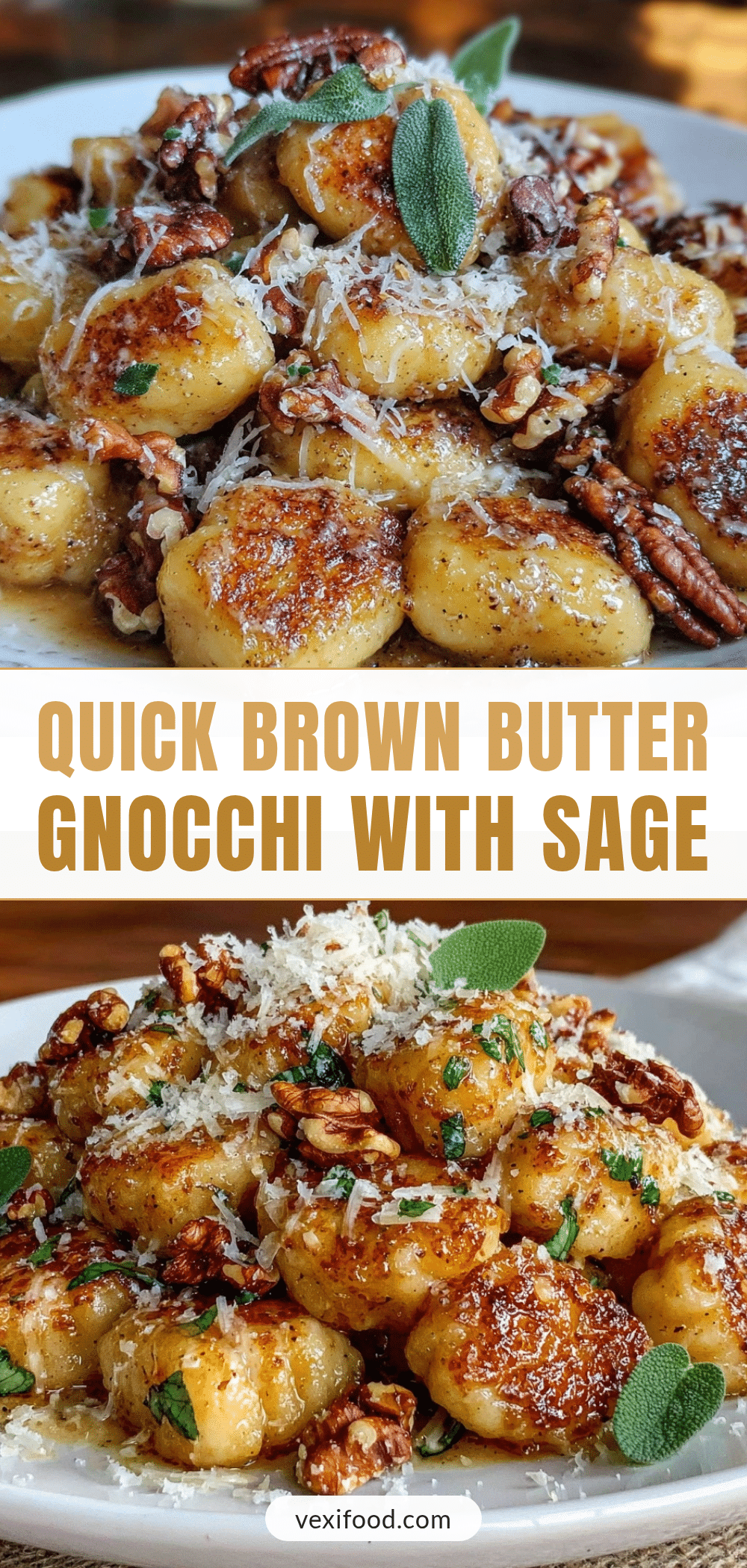 Pan-Fried Gnocchi with Sage Brown Butter