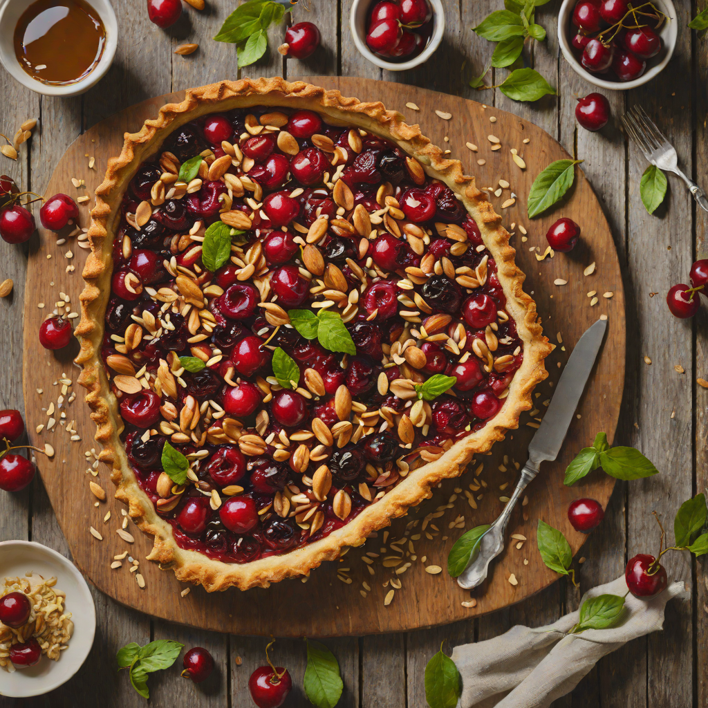 Kalamazoo-Inspired Cherry and Almond Tart