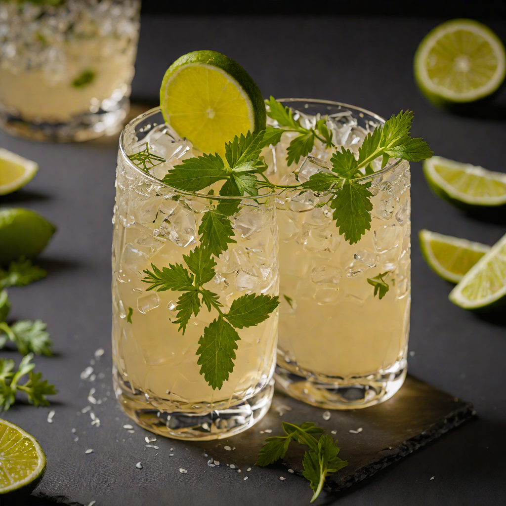 Herb-Infused Tequila Sour