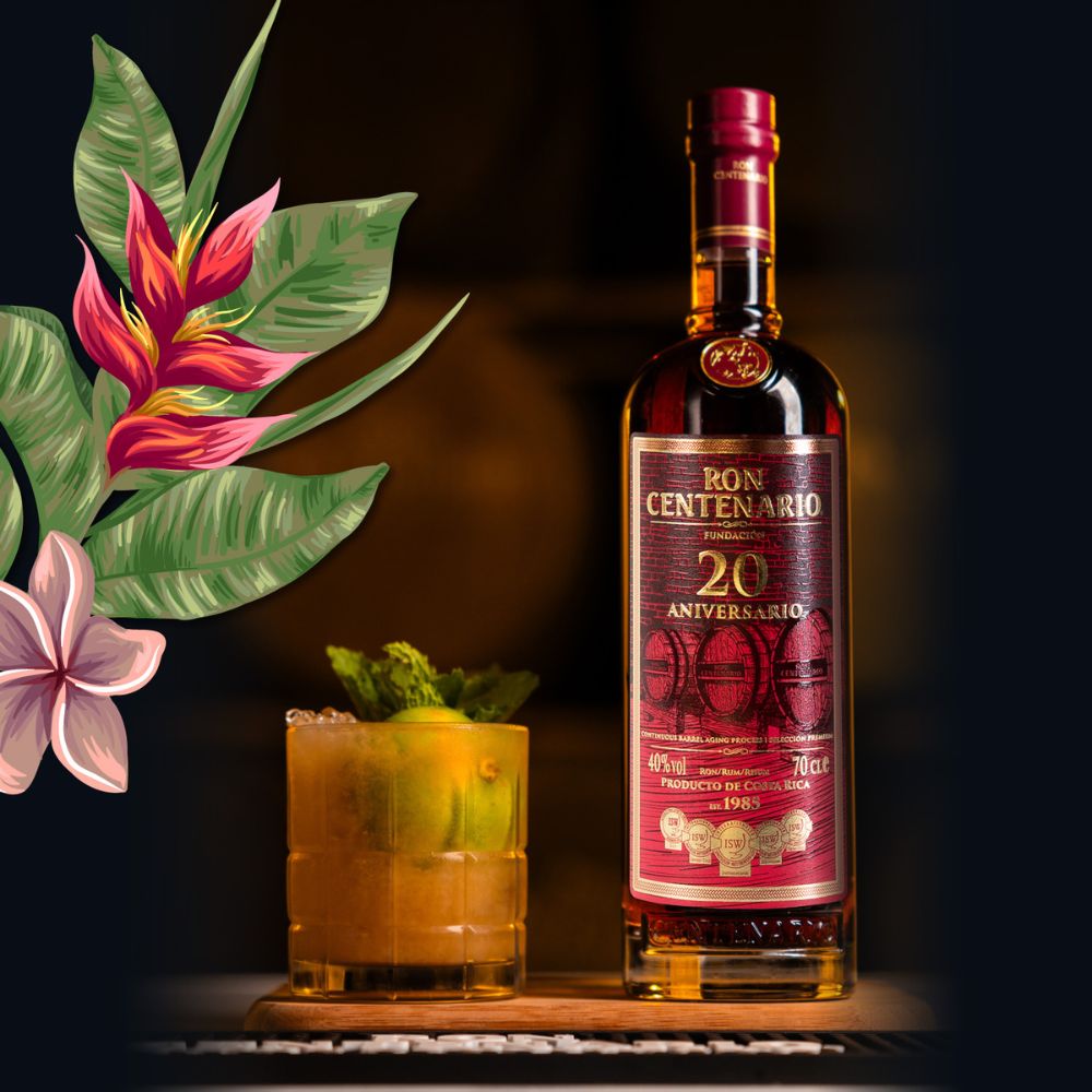 Costa Rican Ron Centenario 25 Rum Old Fashioned