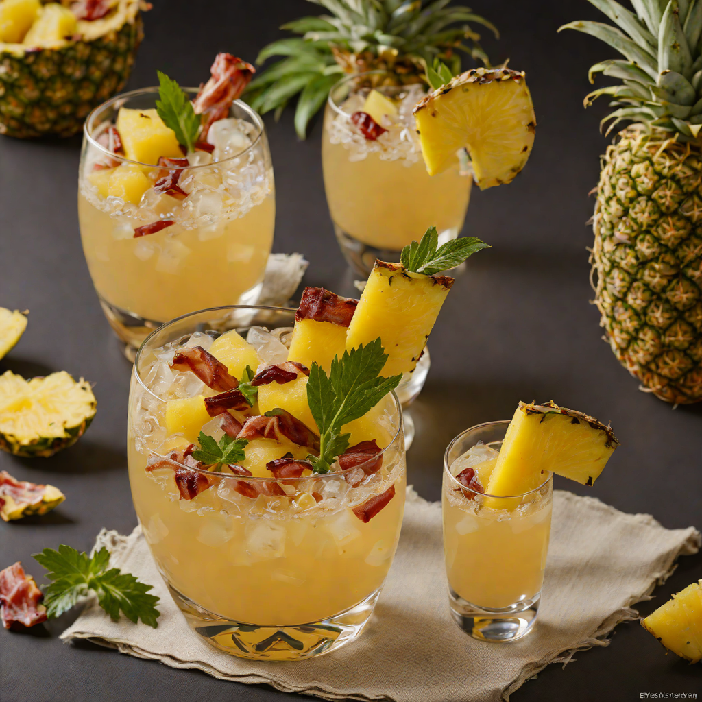 Pineapple-Bacon Rum Punch