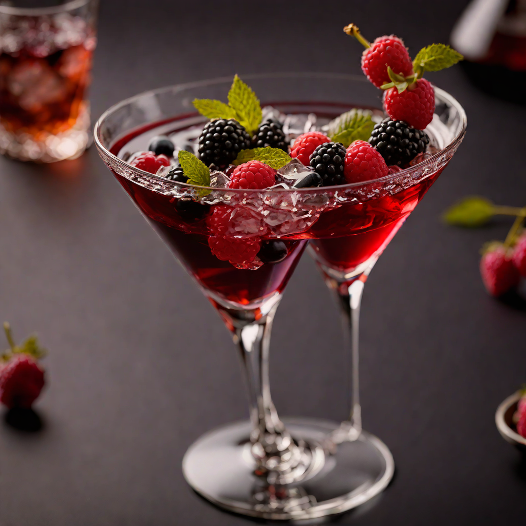 Madonna-Inspired Dark Berry Manhattan
