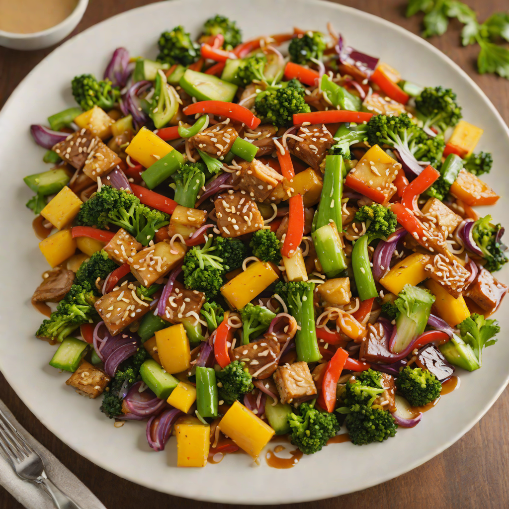 Regional Vegetable Stir-Fry with Kalamazoo Maple Glaze