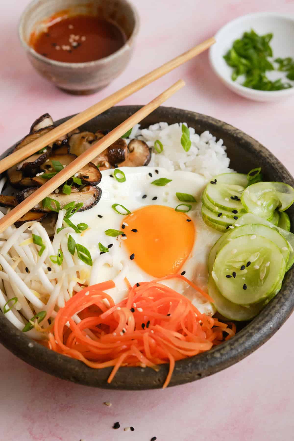 Half-Portion Korean Bibimbap