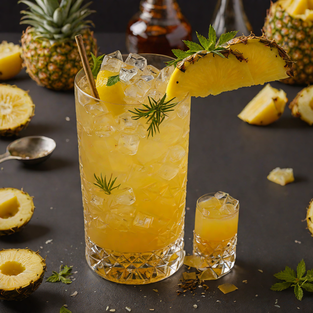 Spiced Rum Pineapple Punch