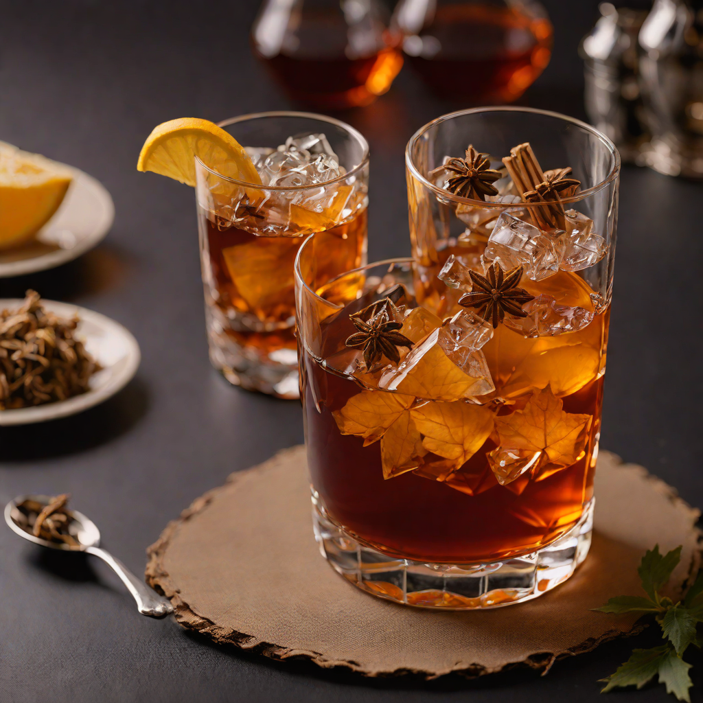 Maple-Black Tea Old Fashioned