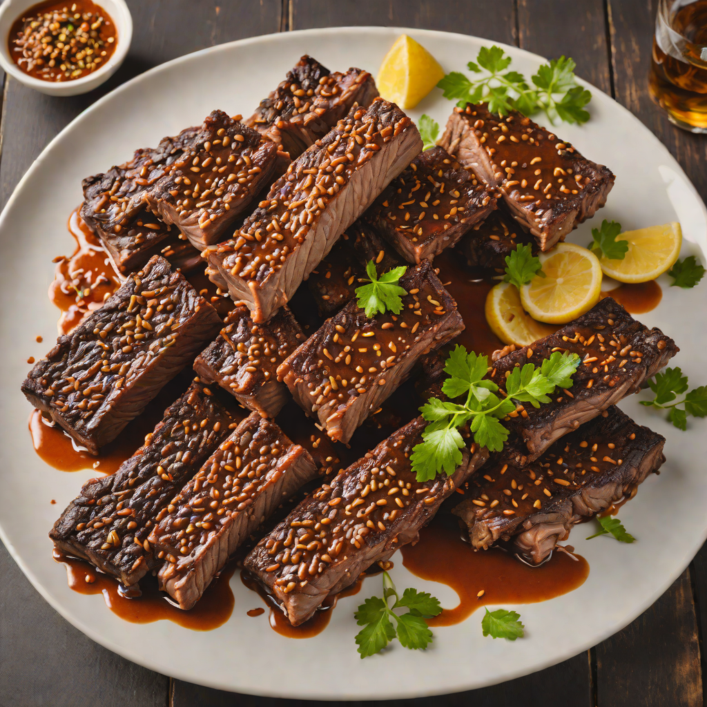 Slow-Cooked Beef Ribs with Brazilian Spiced Rub