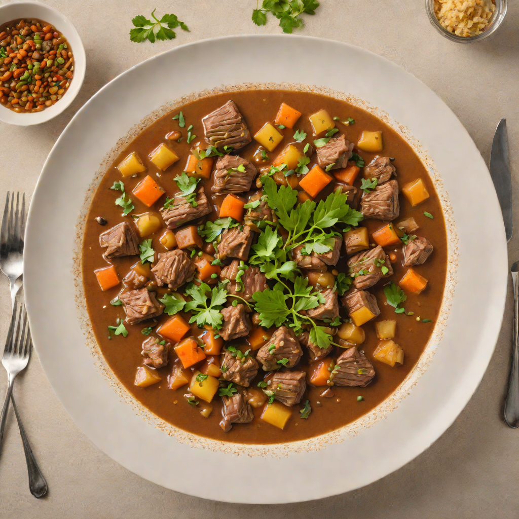 Slow-Simmered Lamb Stew with Syrian Seven-Spice