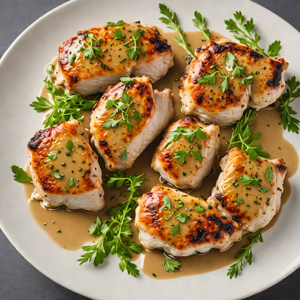 Pan-Seared Chicken Thighs with Classic Herb Pan Sauce