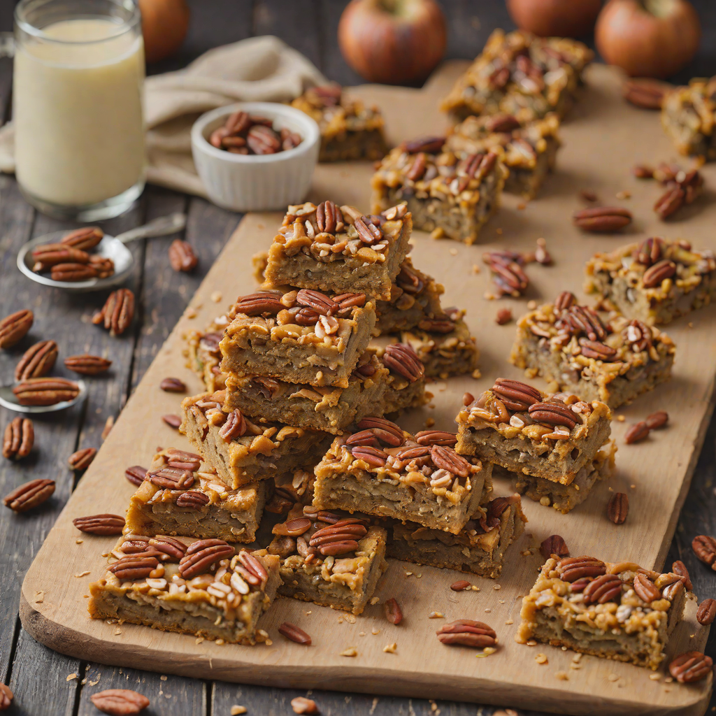 Oven-Baked Maple Pecan Blondies