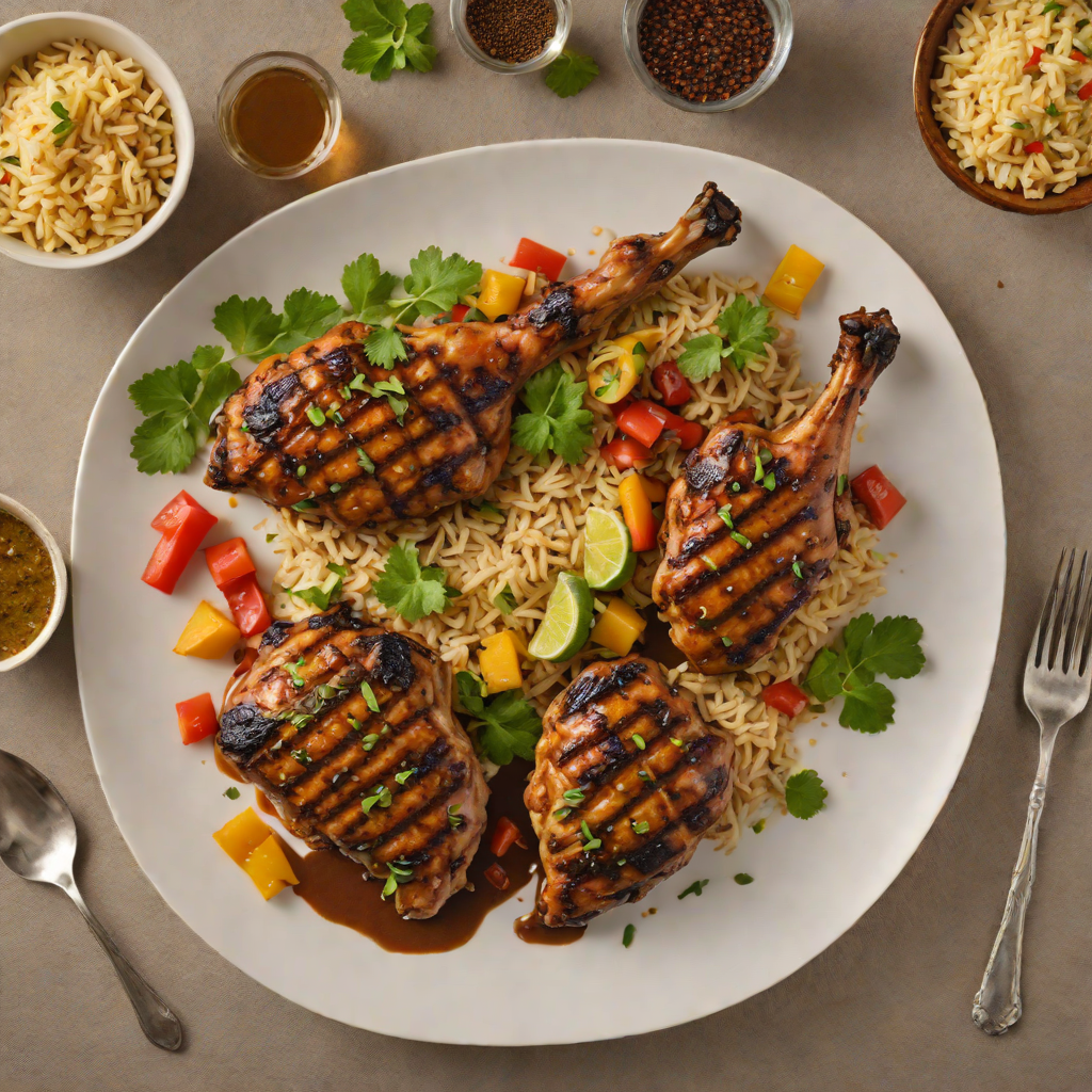 Dark Rum-Spiced Caribbean Jerk Chicken