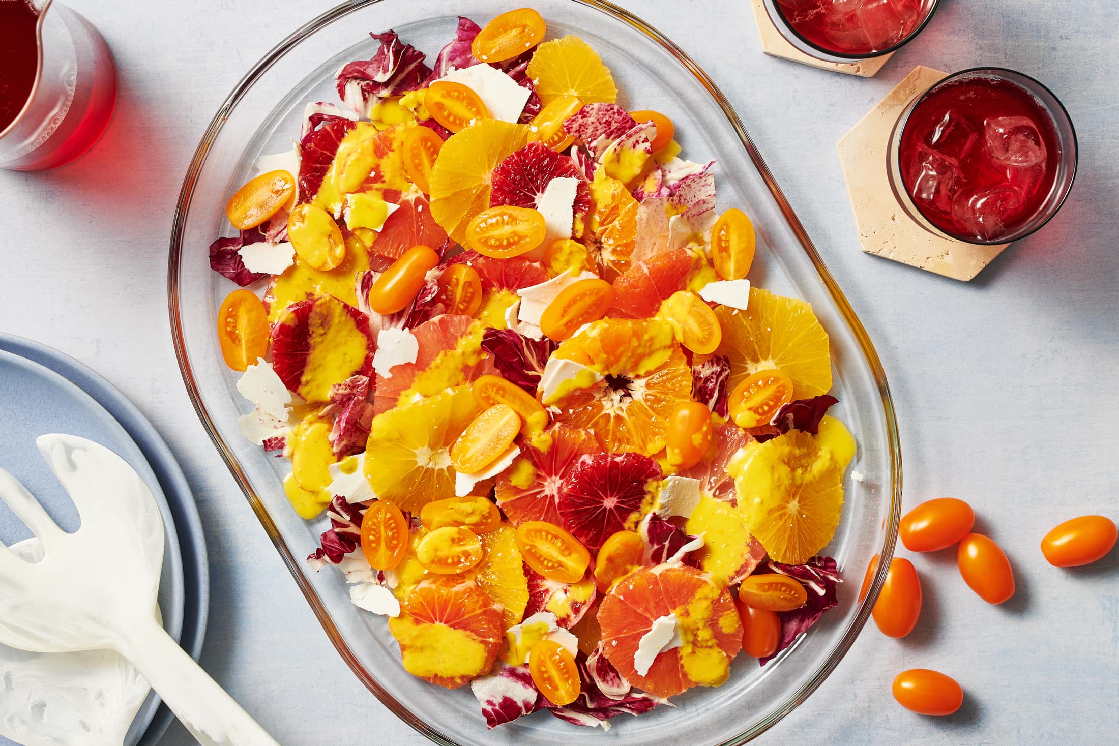 Lemon-Zest Citrus Salad with Herb Vinaigrette