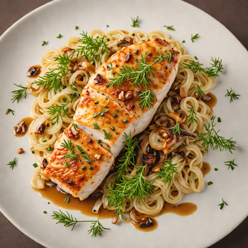 Sautéed Chicken Breast with Caramelized Onion and Thyme