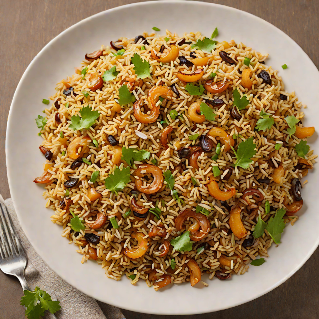 Sautéed Ancient Grain Pilaf with Caramelized Shallots
