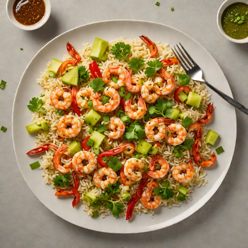Spicy Shrimp Stir-Fry with Cauliflower Rice
