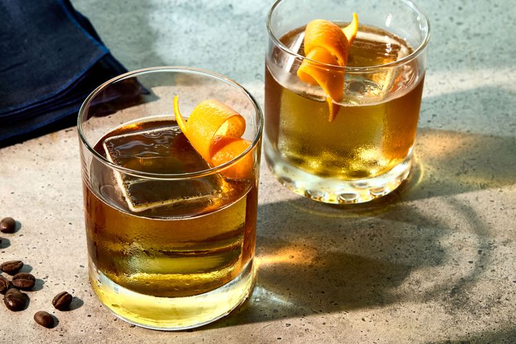 Spiced Espresso Vanilla Old Fashioned
