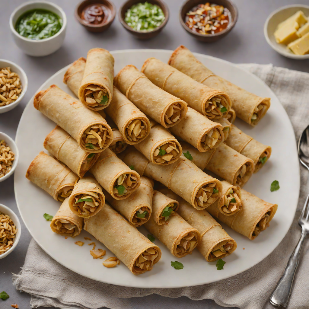 Sweet Banana Chapati Rolls with Spiced Coconut Filling